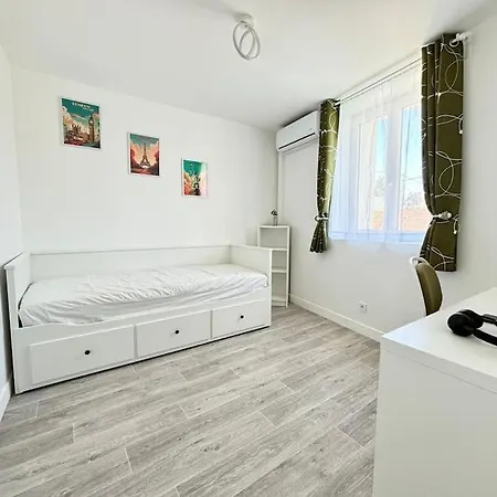 Sejour Magique Proche Aeroport Cdg Asterix Disney Et Paris Maison Toutes Commodites, Terrasse, Wifi, Clim, Lave Vaisselle Saint-Mard  Exterior foto